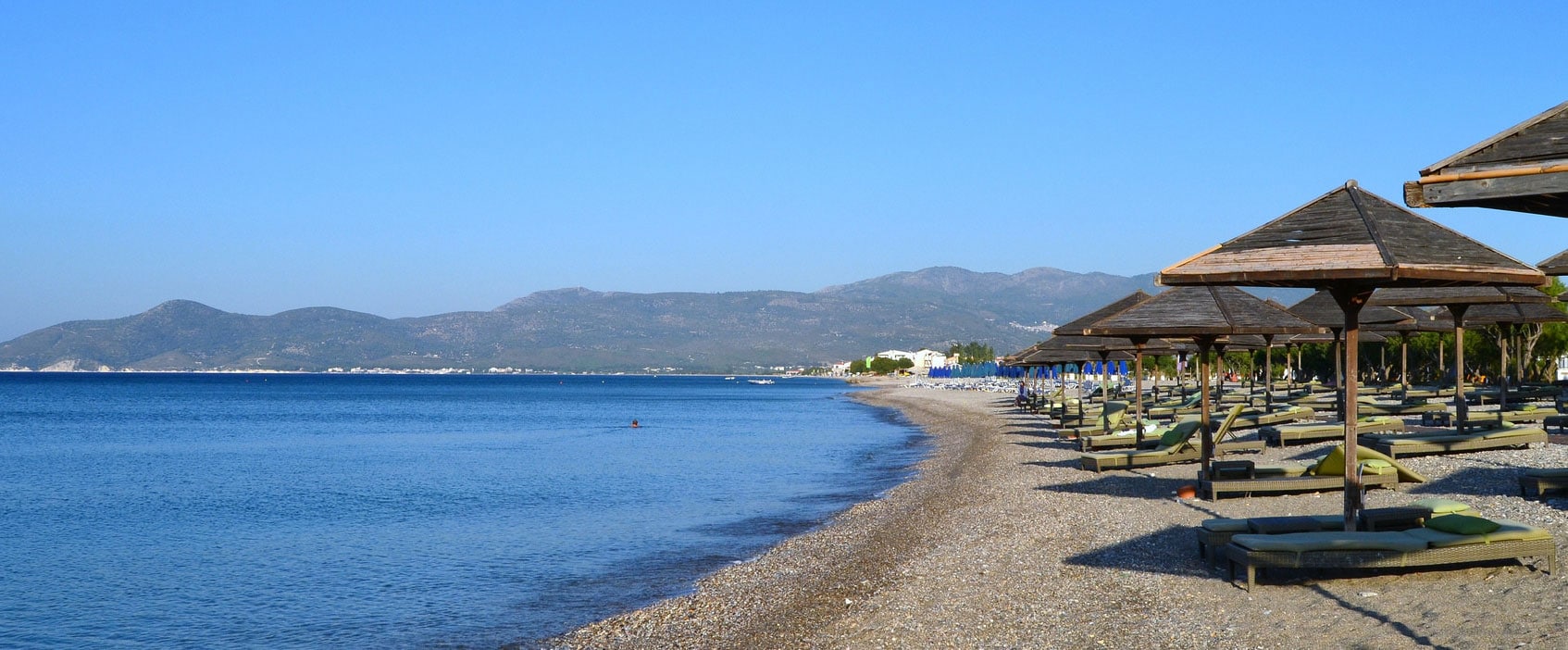 Potakaki Beach On Samos Greek Island Near Kusadasi 1