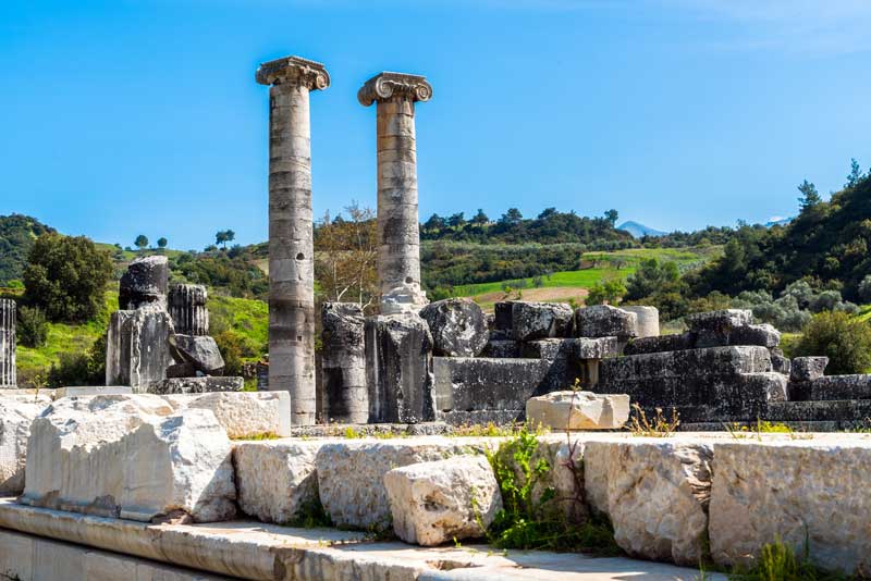 Ruins of the Temple of Artemis-one-of-the-original-seven wonders of the world