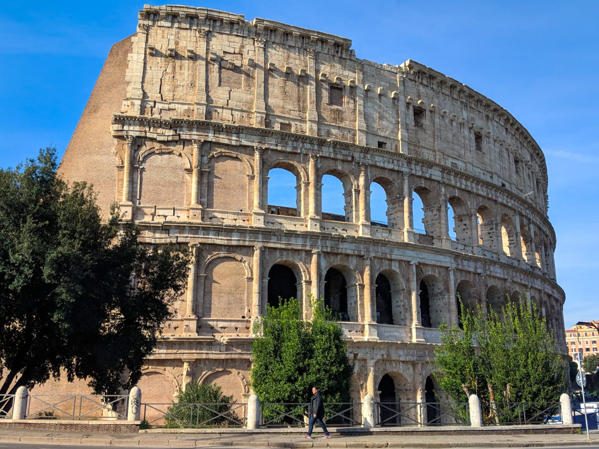 Walls of the Colosseum