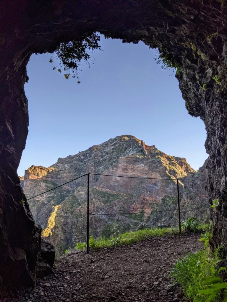 arch at end of tunnel pico arieiro pico ruivo track 1