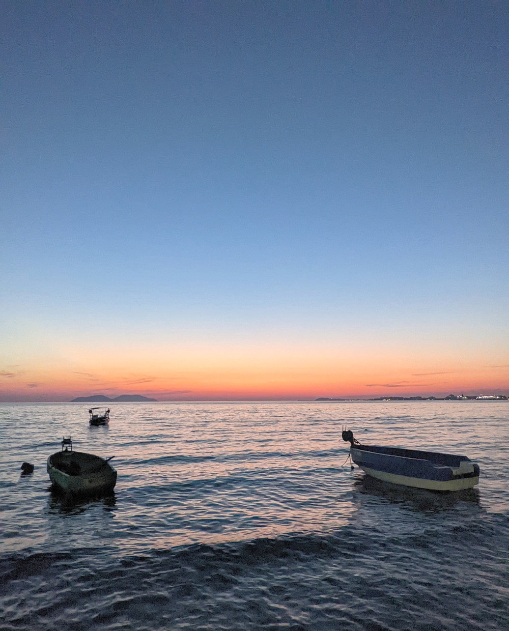 boats on the water at vlore