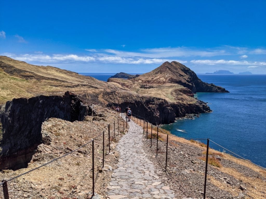 coastal hiking trail madeira