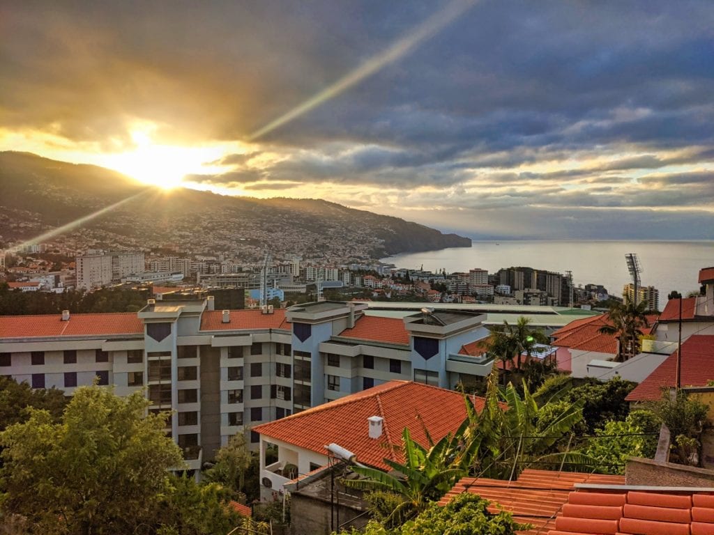 funchal sunrise 2