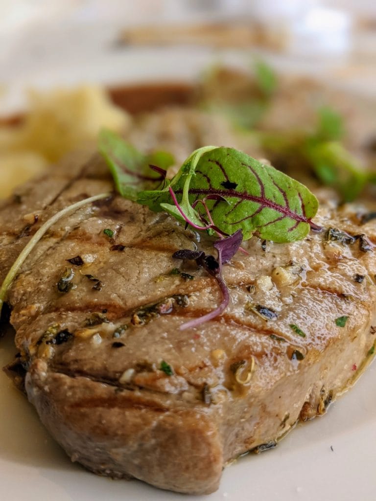 grilled tuna steak