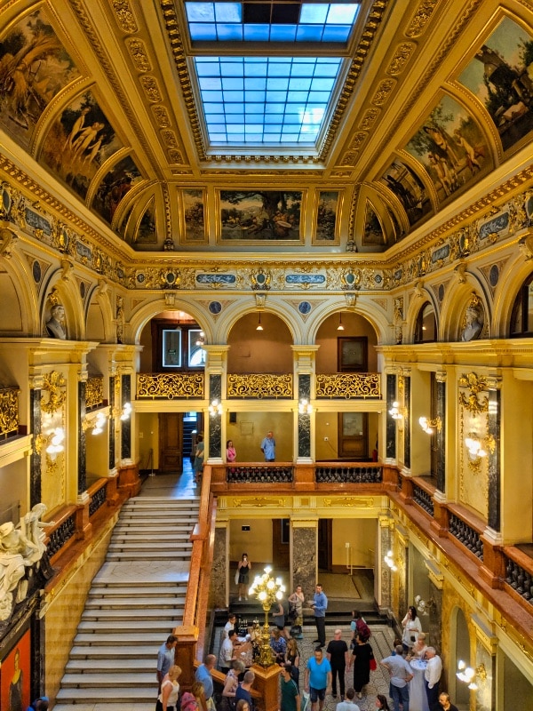 Interior Of Lviv Opera House Building