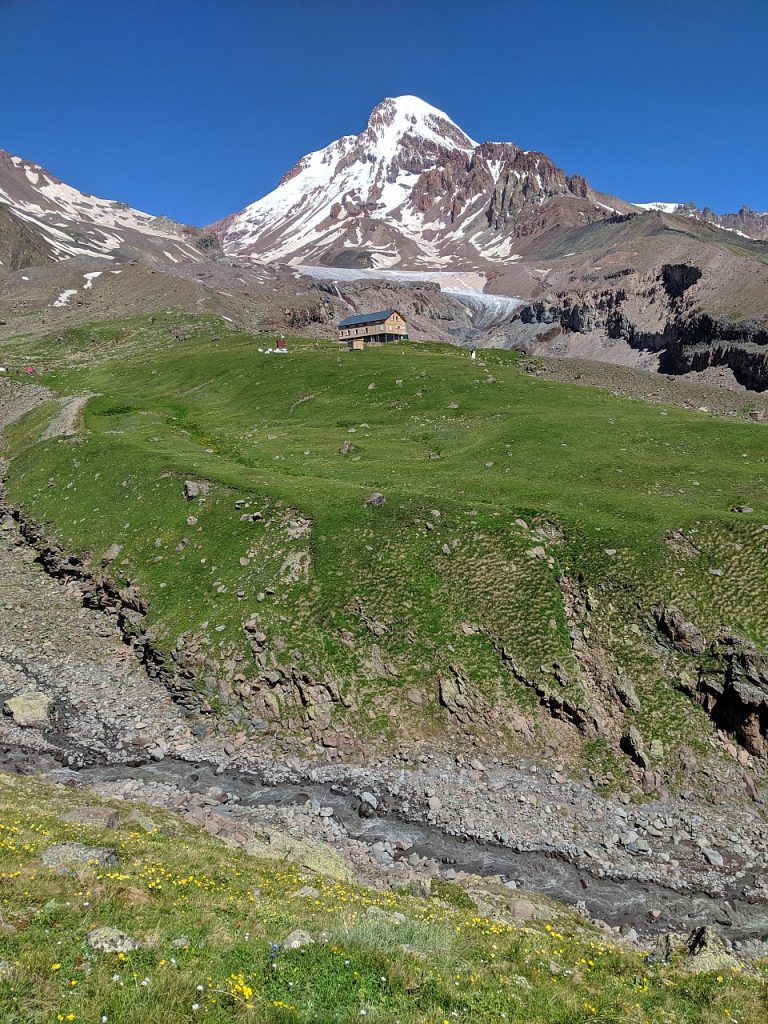 My Kazbek and Betlemi Station hut