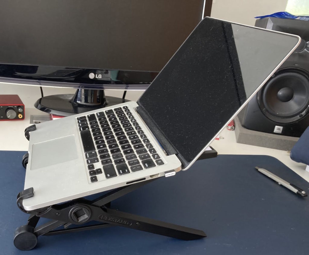 nexstand with macbook 13