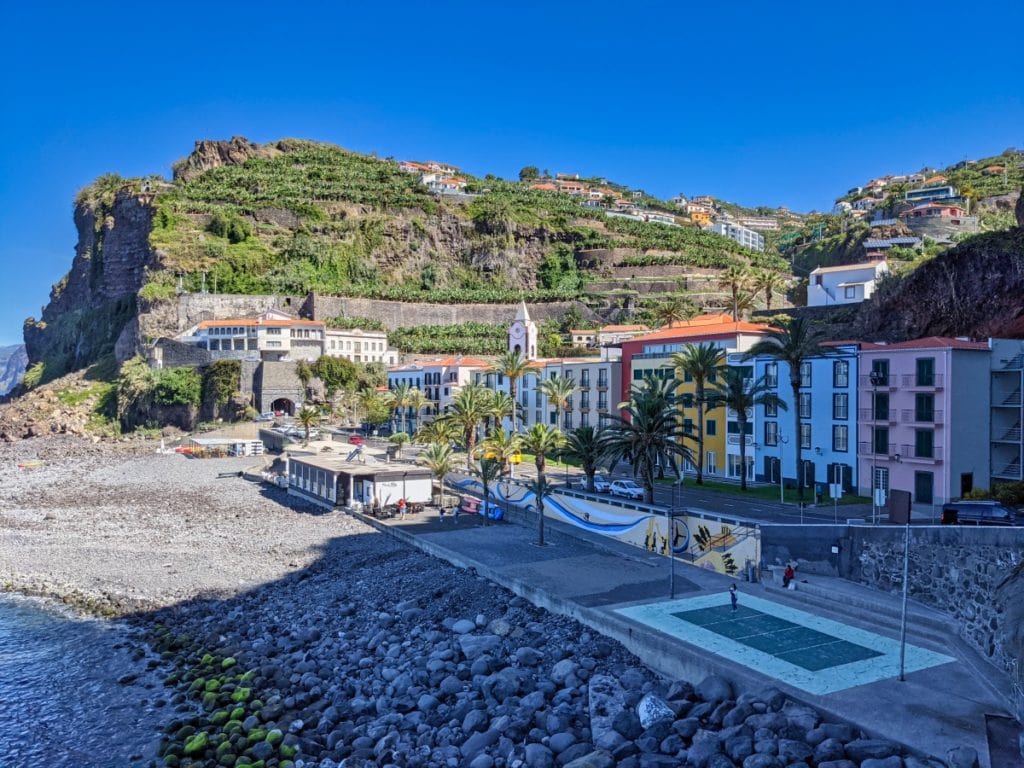 ponta do sol beach front