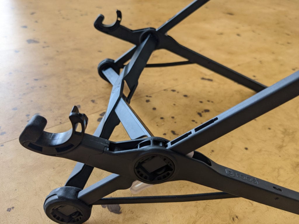 side view of roost ergonomic stand