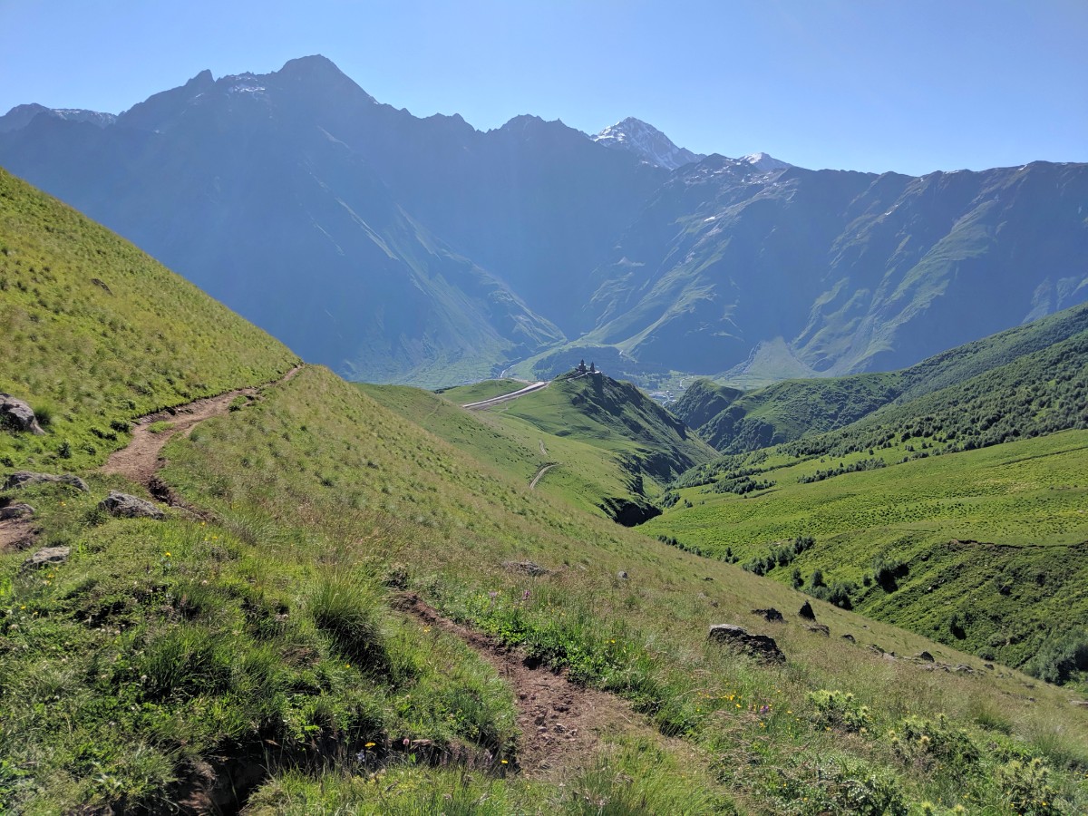 Stepantsminda To Gergeti Glacier Hike Trail