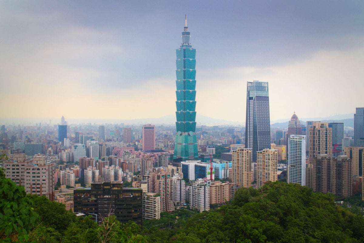 Taipei 101 Tower And Taipei Digital Nomad City