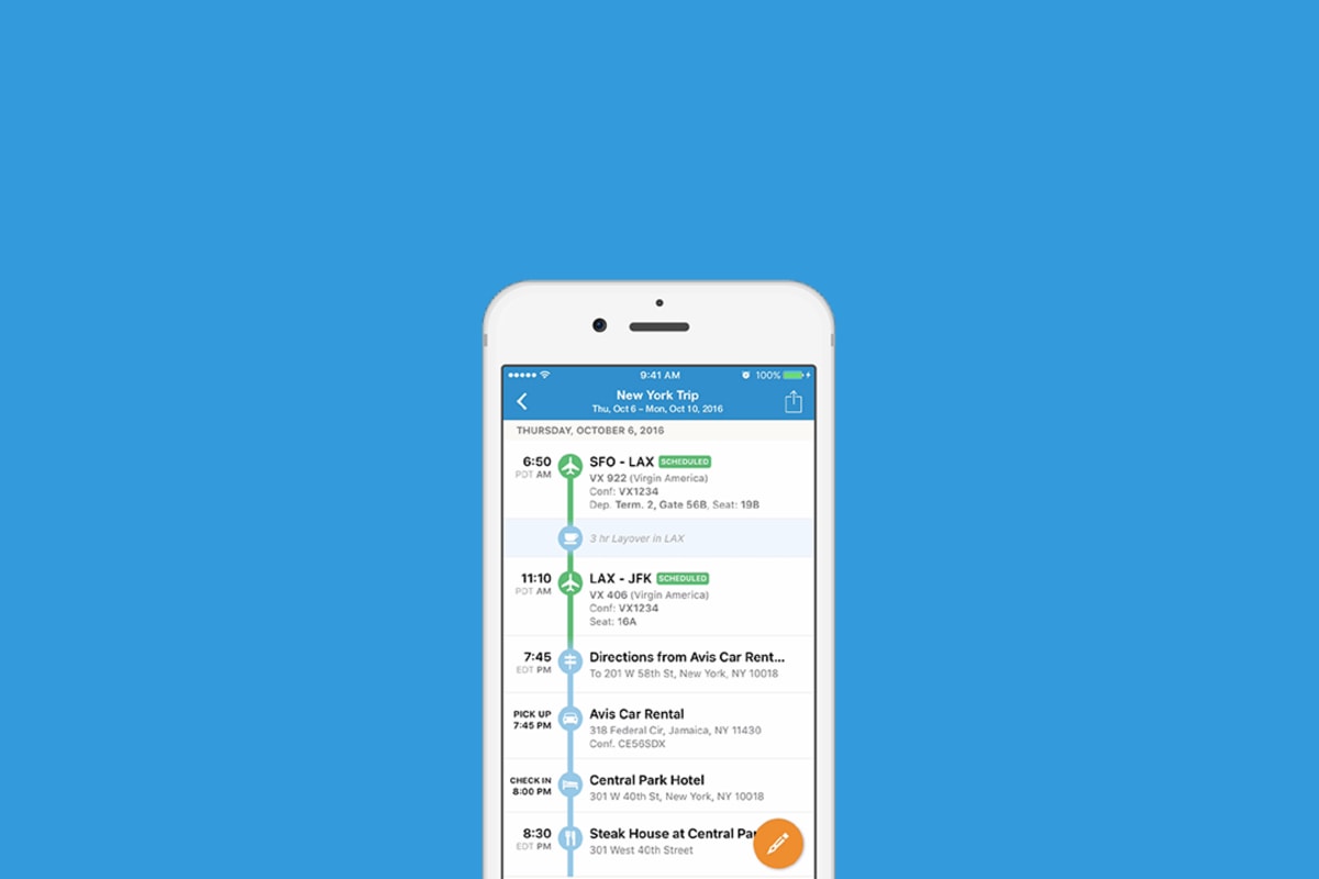 Tripit Pro Travel Organizer App Review