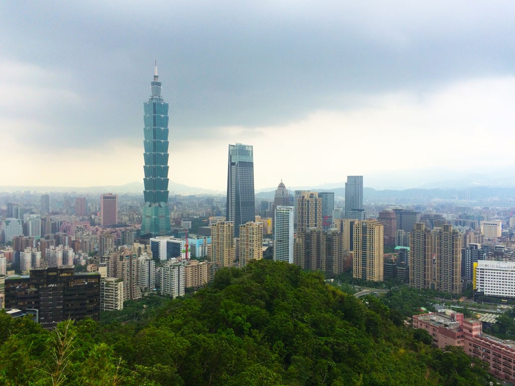 View Of Taipei Taiwan Ideal Thailand Tourist Visa Destination
